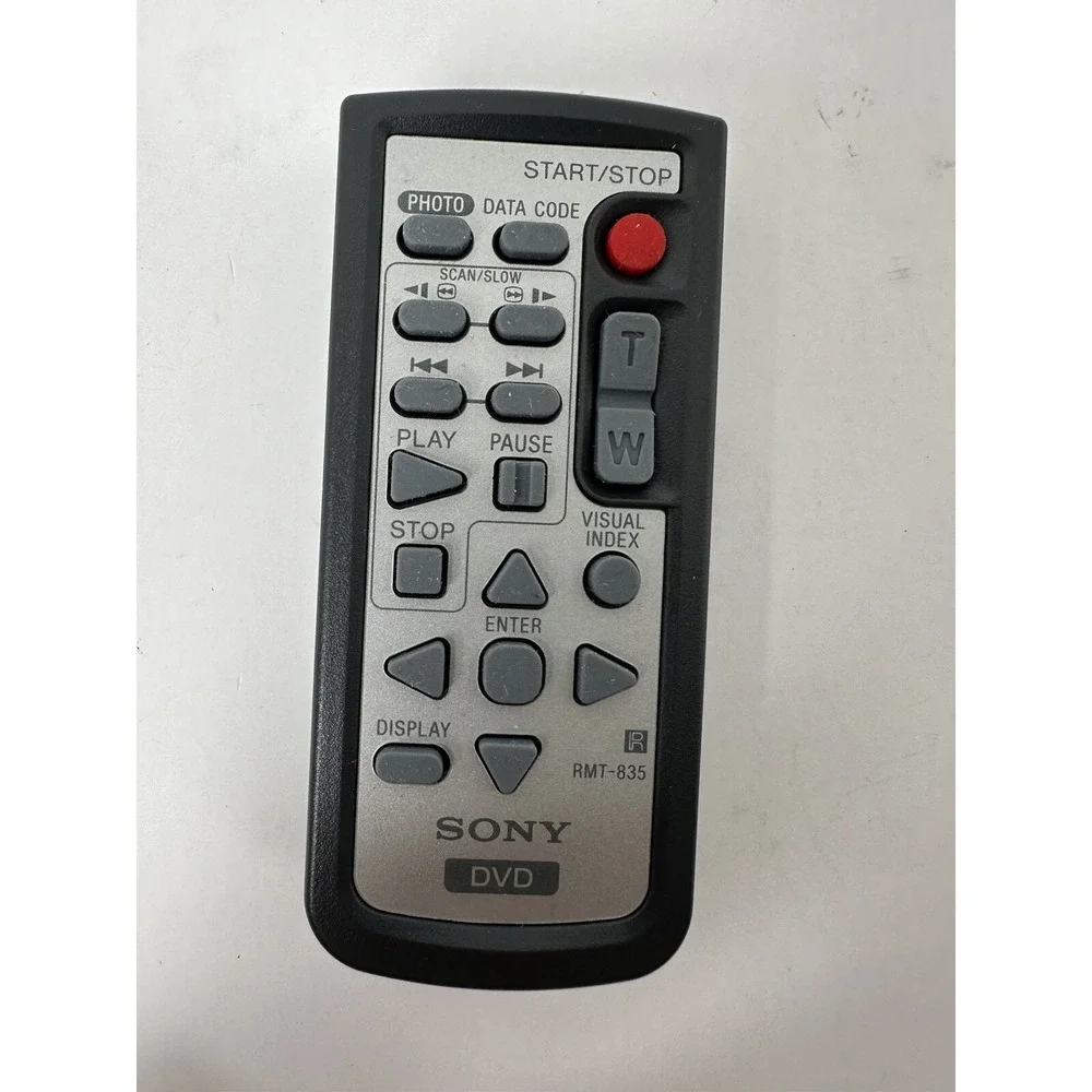 Genuine Sony RMT-835 Handycam DVD/HDD Remote Control Tested Working